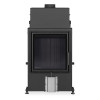 Romotop - Teplovzdušná krbová vložka - IMPRESSION 2G 55.60.01 s čiernou spaľovacou komorou - krbová vložka s dvojitým presklením - 4,2-10,9 kW