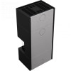 Kratki - Modulárny krb HOME EASY BOX - NBC 7 čierny trojstranné presklenie - 7 kW