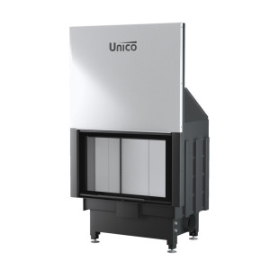 UNICO - Teplovzdušná krbová vložka - zdvih - DRAGON 4/16 LIFT (Raster), 5-15,5 kW
